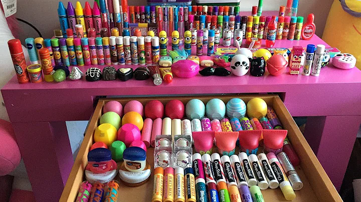 *Updated* *Organized* Lip Balm Collection!