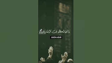 من أروع ما تسمع في الترتيل القارئ حكيم عرابي #قران_كريم_راحة_نفسية #القران_الكريم #القارئ #الشيخ