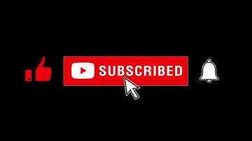 Free Like, Subscribe & Bell Button Animation (No Copyright | 4K)