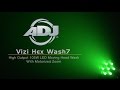 Video: AMERICAN DJ VIZI HEX WASH7 - MOVINGHEAD - 105W