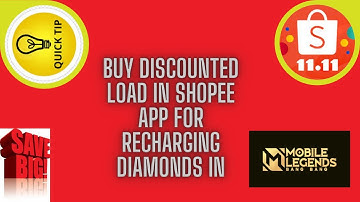 How to Buy Discounted Mobile Load using Shopee Tutorial