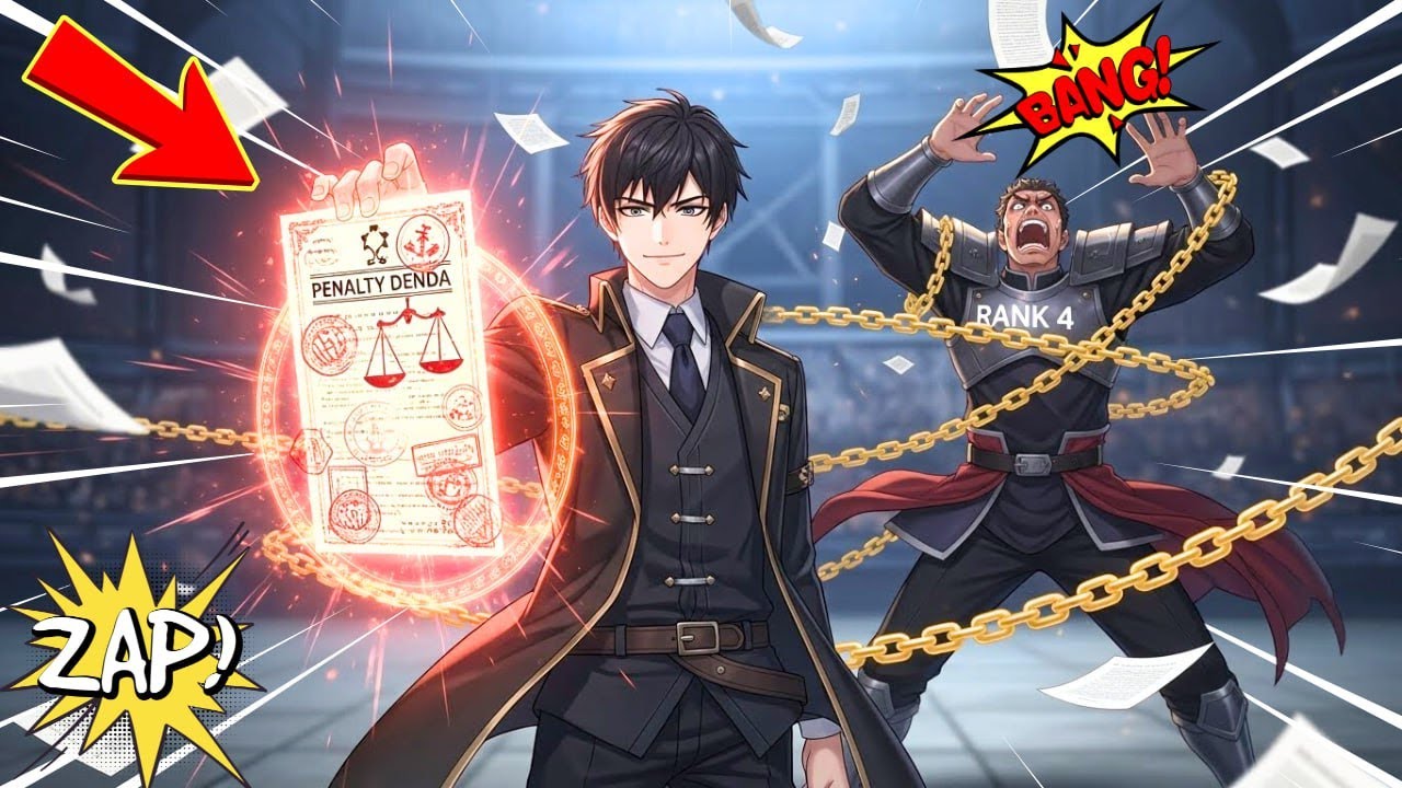 Rank 2 Kalahkan Rank 4: Saat Surat Denda Jadi Senjata Paling OP | Best Manhwa