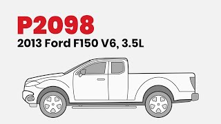 How to Fix P2098 on the 2013 Ford F150 V6, 3.5L