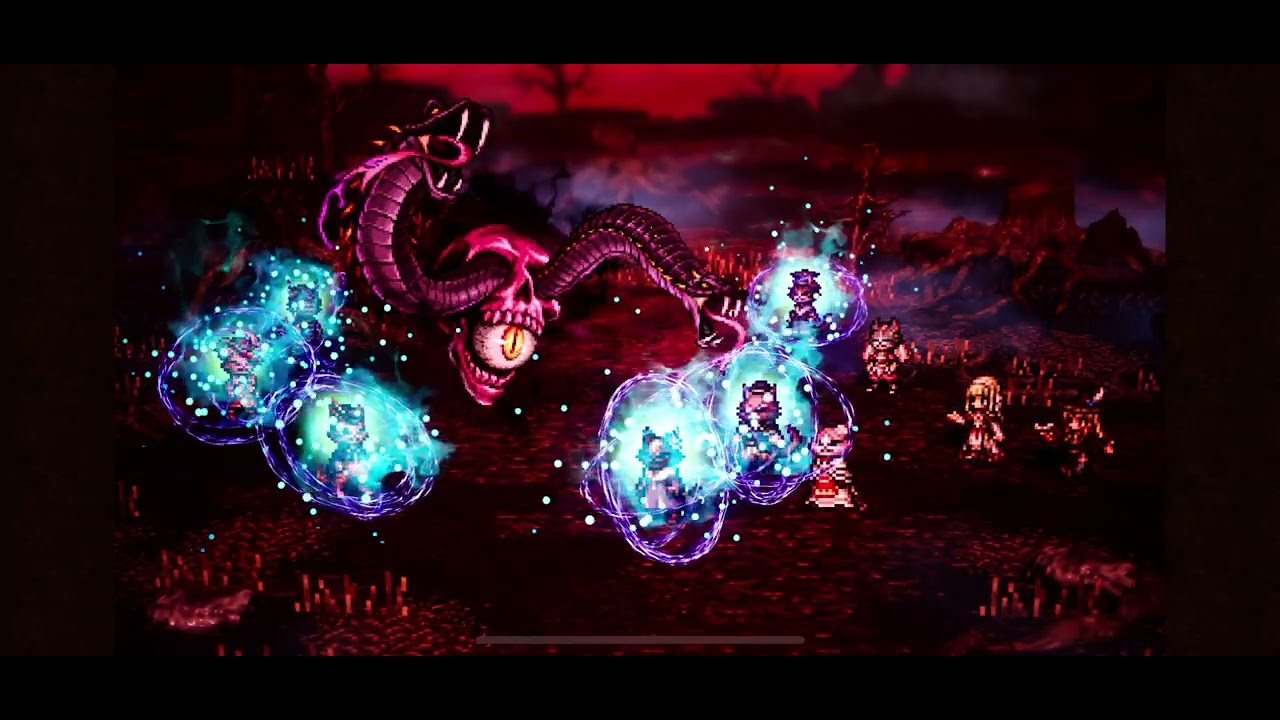 【オクトパストラベラー大陸の覇者】シードストーリー１６章　ユルムング戦〜ＥＤ