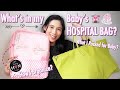 WHAT'S IN MY BABY'S HOSPITAL BAG | FIRST TIME MOM!