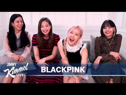 Jimmy Kimmel Interviews BLACKPINK!