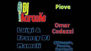 Omar Codazzi - Piove "Sincro (L&F) Karaoke"