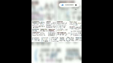 Physics - Formula Sheet | PART 6 | Quick Revision Notes of Physics | NEET | JEE | Biology Square