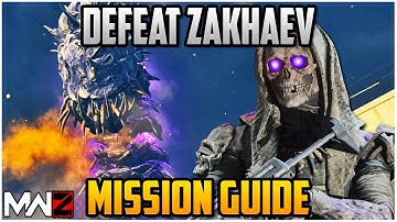 Defeat Zakhaev Act 3 Story Mission Guide For Modern Warfare Zombies (MWZ Tips & Tricks)