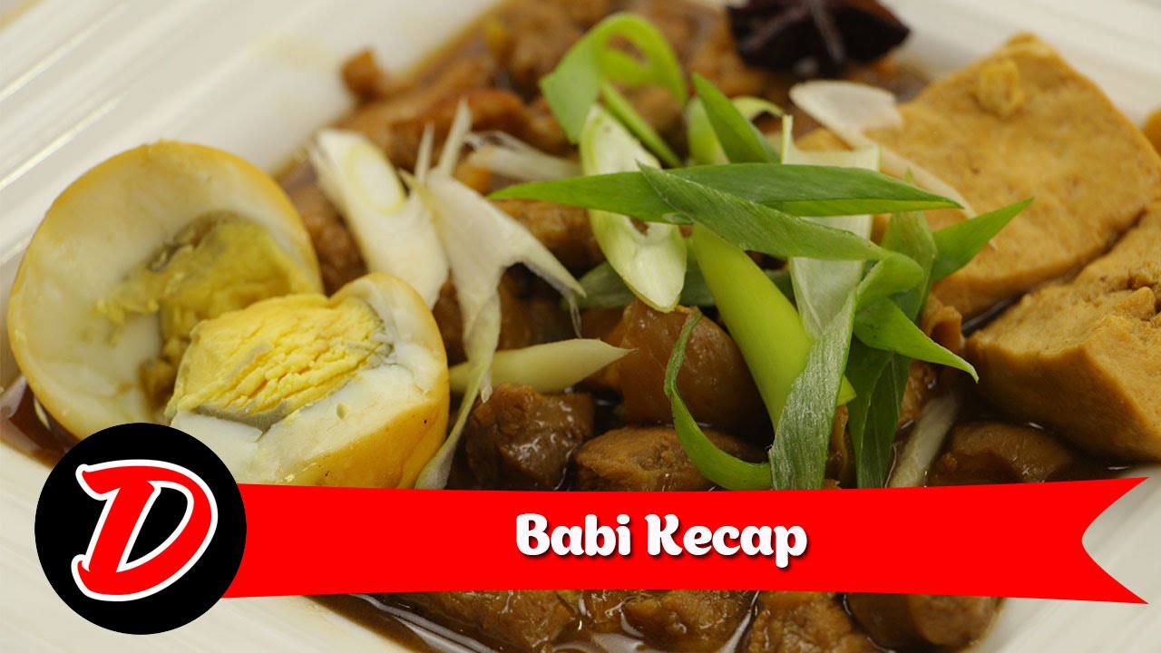 Resep Cara  Membuat  Babi  Kecap YouTube