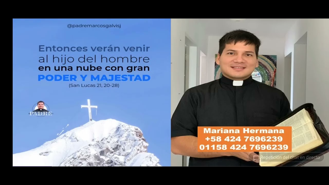 Evangelio del día jueves 27 de noviembre del 2025, padre Marcos Galvis ...