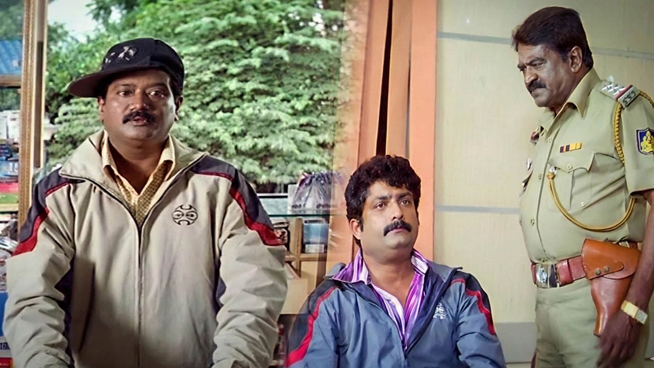 ಕೊಲೆ ಮಾಡದೆ ಪೊಲೀಸ್ ರ ಕೈಗೆ ಸಿಕ್ಕಿಬಿದ್ದ 😱 | ಕಿವುಡ ರವಿಶಂಕರ್ & ಕುರುಡ ತಬಲನಾಣಿ | Kannada Super Hit Scene