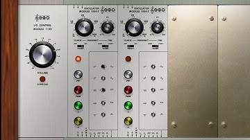 Module 1004-T in G2500, the virtual ARP 2500 (HD)