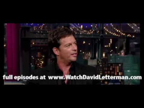 Harry Connick, Jr. in The Late Show with David Let...