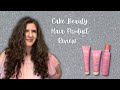 Cake Beauty Hair Product Review: Defining Cream, Curl Jelly, &amp; Whipped Curl Mousse review