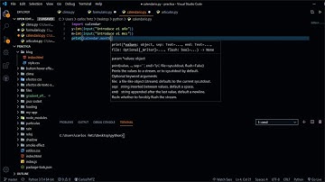 FACIL COMO HACER UN CALENDARIO CON PYTHON || EASY HOW TO MAKE A CALENDAR WITH PYTHON