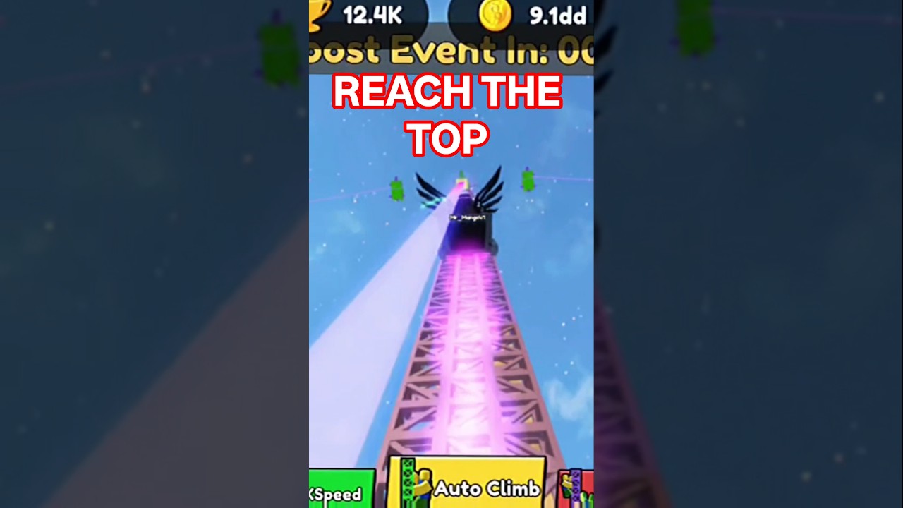 REACH THE TOP #roblox #gaming #shorts - YouTube