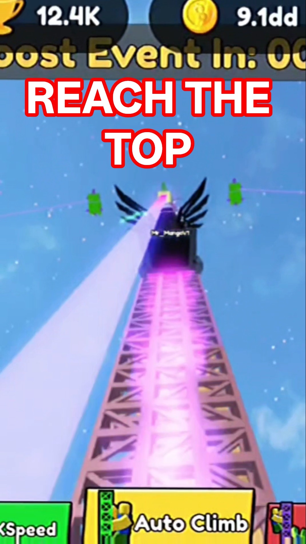 REACH THE TOP #roblox #gaming #shorts - YouTube