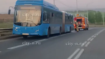 В Новокузнецке начали на ходу загораться синие автобусы