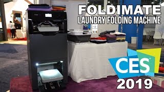 FOLDIMATE Laundry Folding Machine at CES 2019!