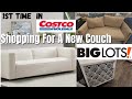 1st Visit To Costco, Looking For a New Couch | Shop With Me @ Costco, Big Lots, Ross, LS