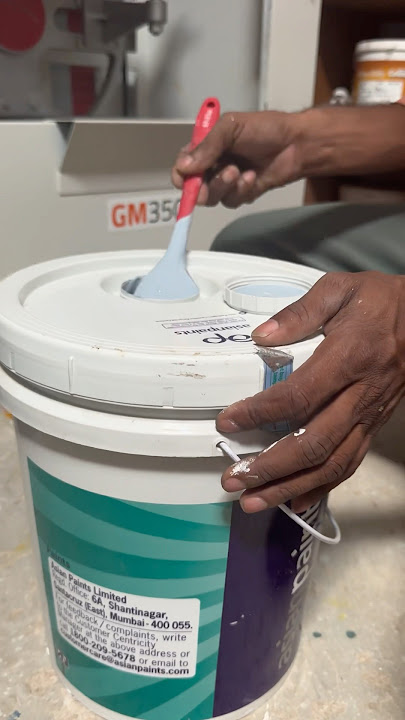 Asian paints APEX SHYNE | Smokey tone shade #ytshorts #satisfying