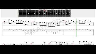 May - Sketsa Sebuah Cinta Guitar Tab Tutorial (Solo & Vocal)