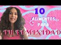 10 ALIMENTOS MACROBIÓTICOS 🍓para Energía FEMENINA