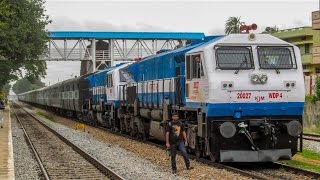 WIDE CAB WDP4 twins mad acceleration : Indian Railways