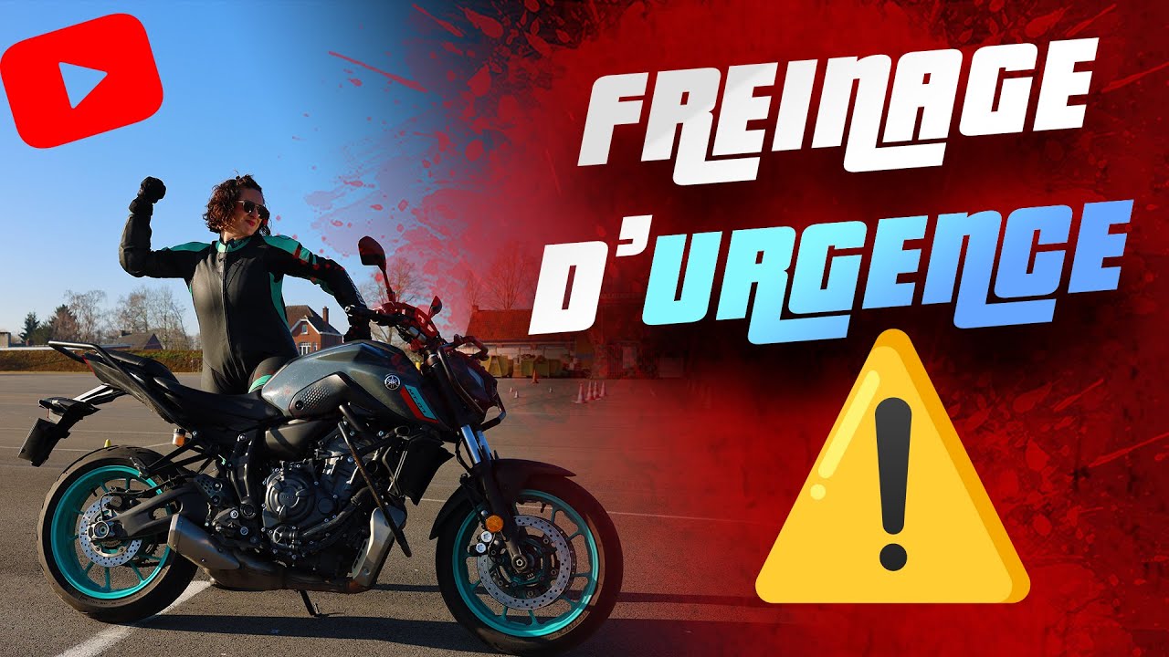 Maîtrisez le freinage d'urgence à moto : techniques de freinage indispensables