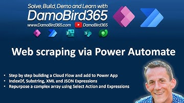 Automate Web Data Scraping to Power Apps with Power Automate Cloud Flows – A Tutorial