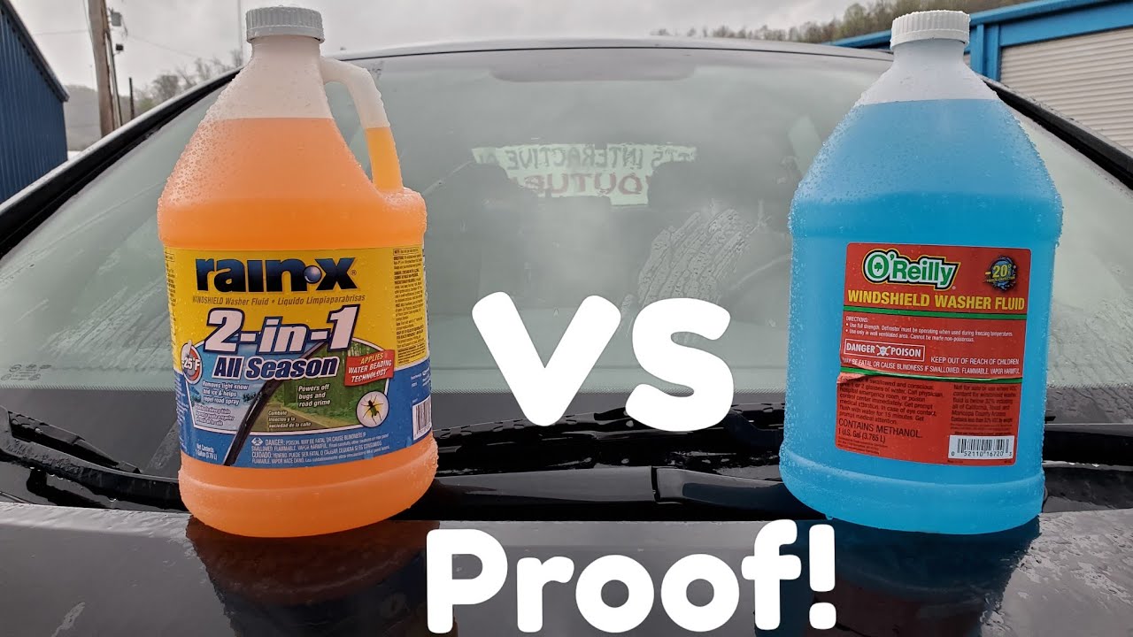 Windshield Washer Fluid - How to Recognize a Good One