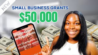 New $50K Small Business Grants | Aug &amp; Sep 2023