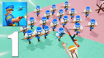 Commander.io - Gameplay Walkthrough Part 1 Tutorial Army evolution (Android, iOS)