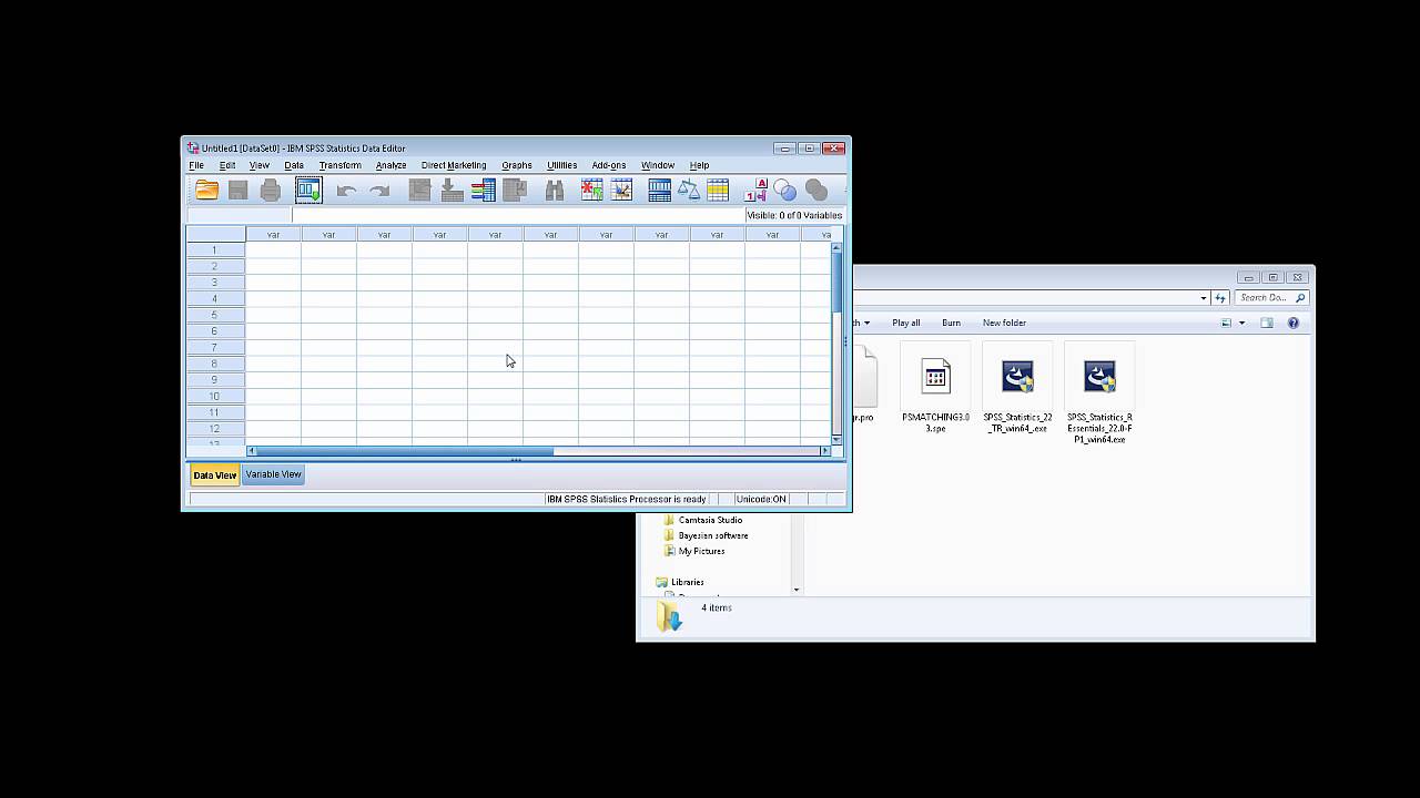 Propensity Score Matching In Spss In 5 Mins Youtube