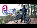 UPGRADE to TWO Ebike Batteries = MORE POWER & Range!!!