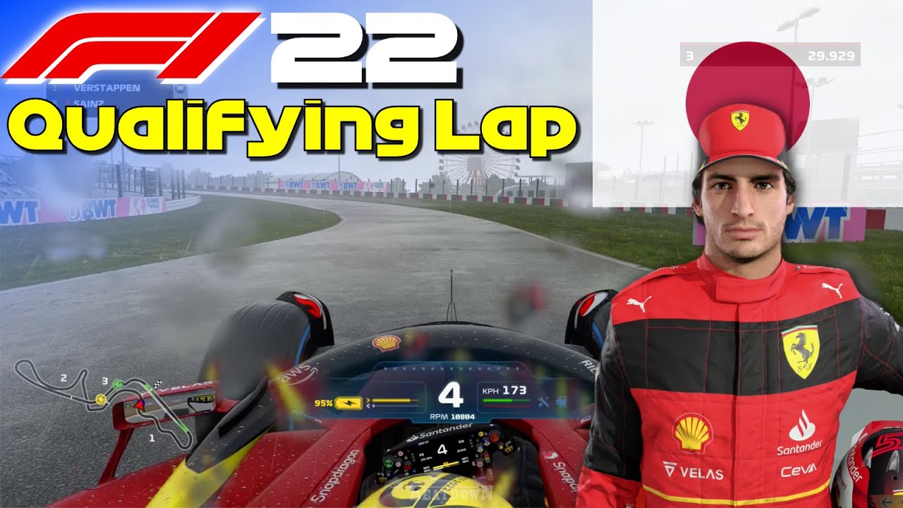 F1 22 - Let's Make Sainz World Champion: Japan Qualifying Lap