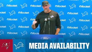 Dan Campbell postgame media availability | 2025 NFL Regular Season Week 7: Lions vs. Buccaneers
