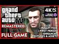 GRAND THEFT AUTO IV REMASTERED PC 4K 60FPS FULL GAME 