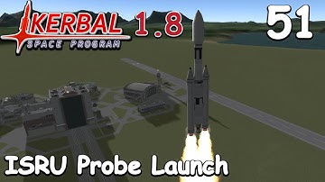 Ore Miner Design and Launch - KSP 1.8 - Science Game - Let