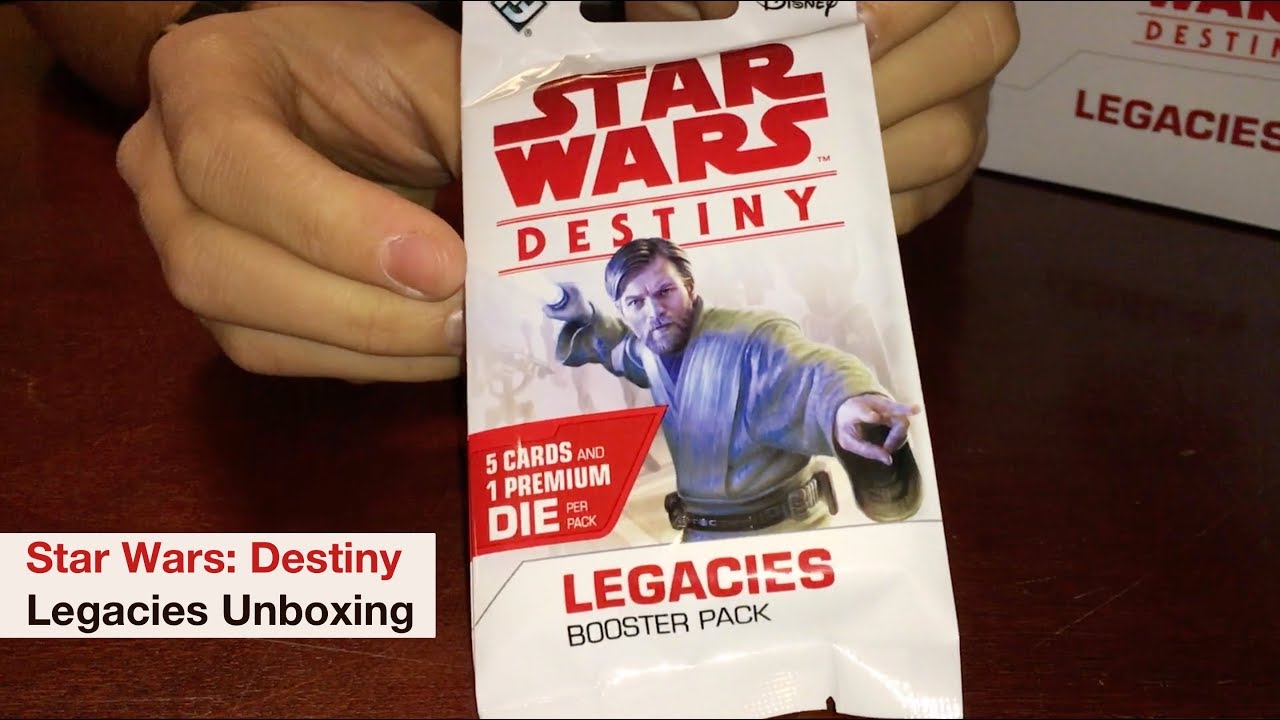 star wars destiny legacies booster box Star Wars: Destiny