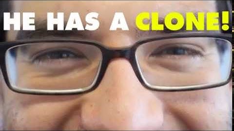 HE HAS A CLONE!