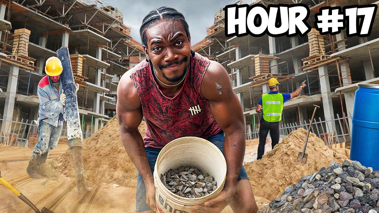 I Worked as a Bricklayer in Nigeria for 24 Hours *I Wasn’t Ready*