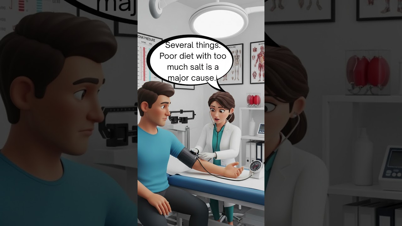 English Daily Conversation Why Do You Have High Blood Pressure 