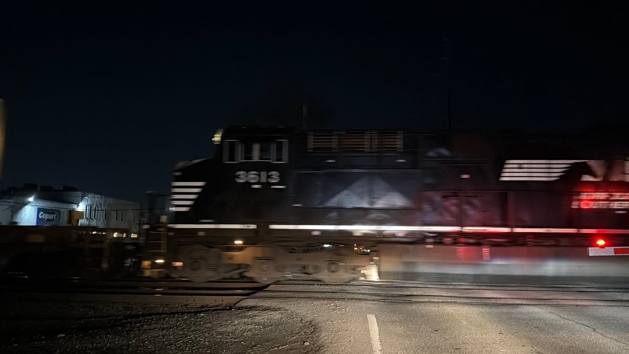 03/06/26 NS Intermodal Train at Valley Crossing in Columbus, OH