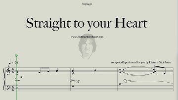 Straight to your Heart  -  2025  -  Easy Piano  -  Dietmar Steinhauer