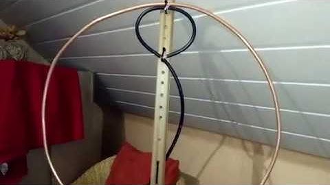 KTWR received first with self-made magnetic loop antenna, afterwards with AFEDRI SDR and a sloper