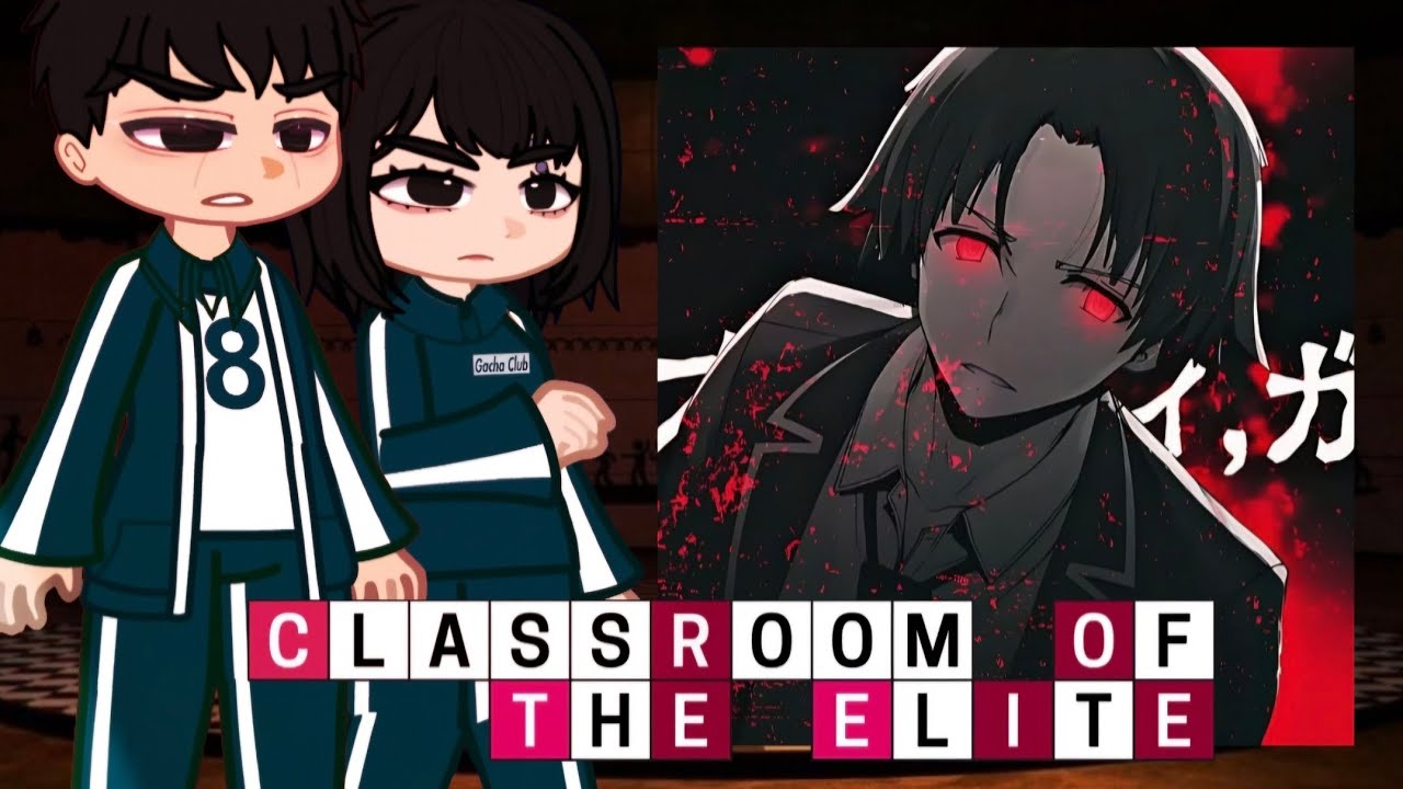 Squid Game  React to Ayanokoji Kiyotaka as a new Player || Classroom of the Elite || Gacha React
