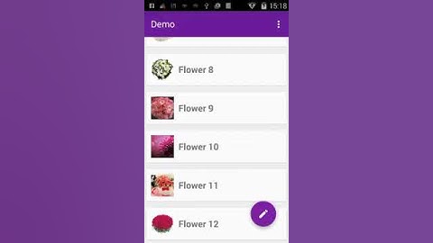 Android Collapsing Toolbar Application Demo