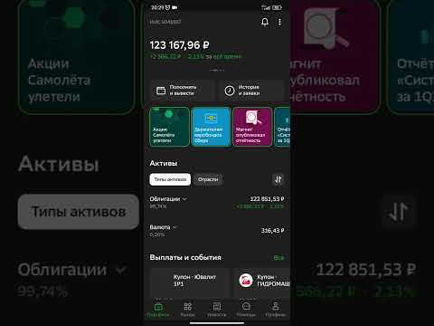 Обзор моего ИИС на Сбербанк Инвестор